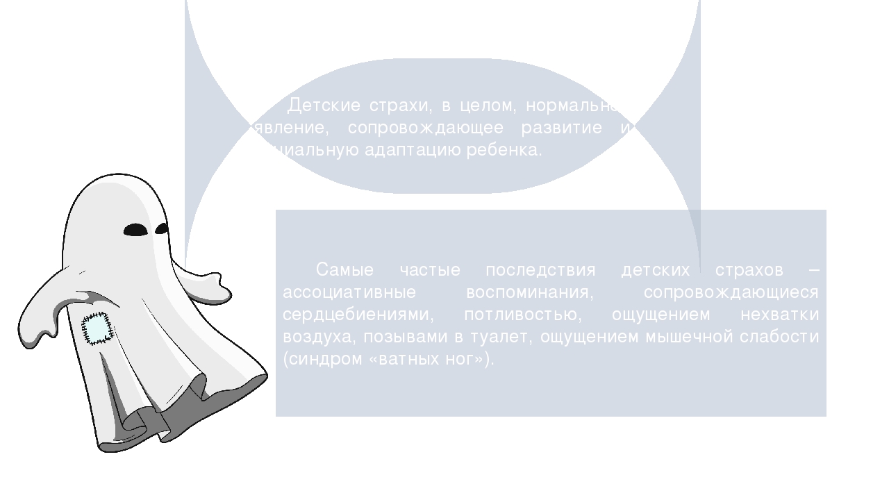 Про детские боюськи - как помочь ребенку справиться со страхом.