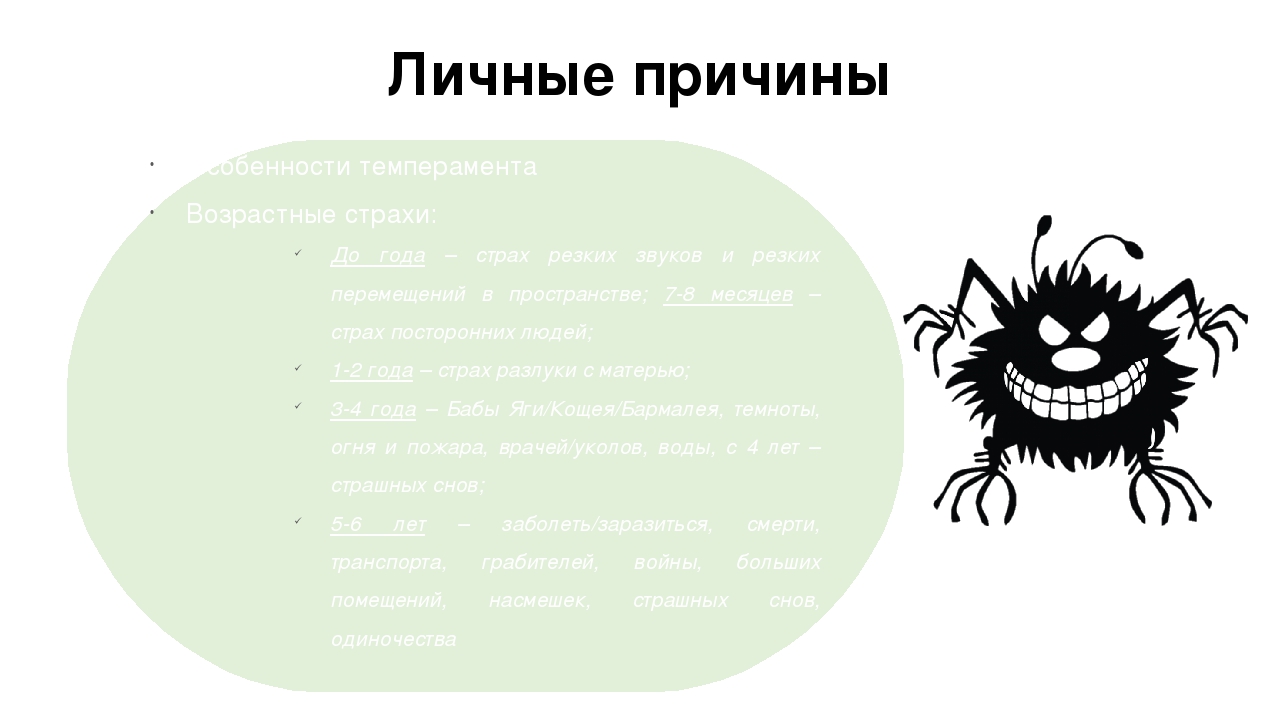 Про детские боюськи - как помочь ребенку справиться со страхом.