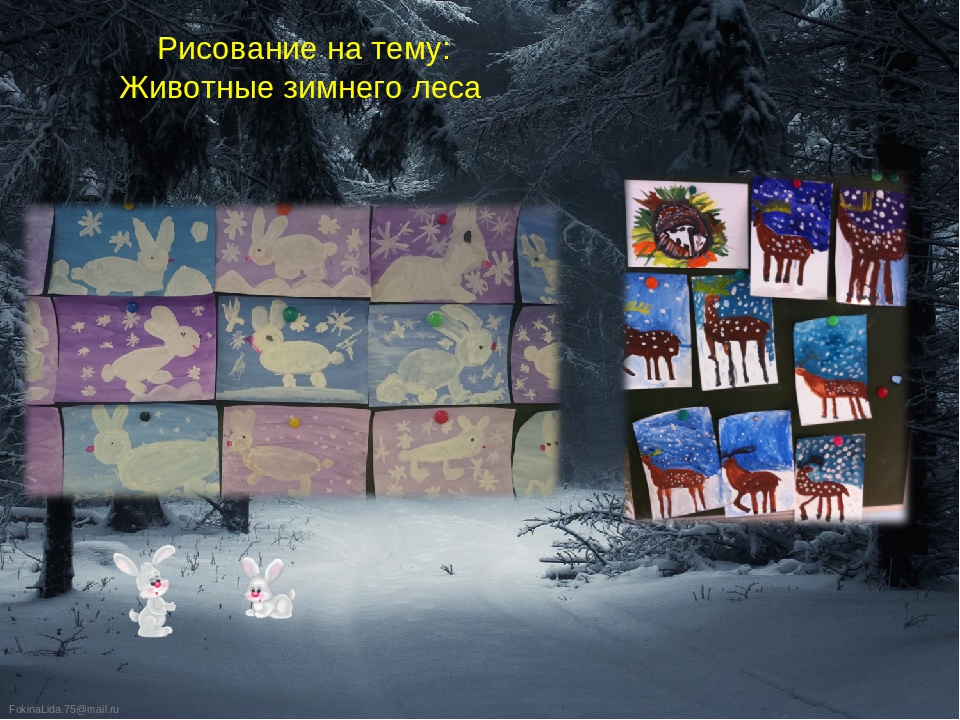 Презентация проекта "Тайны зимнего леса"