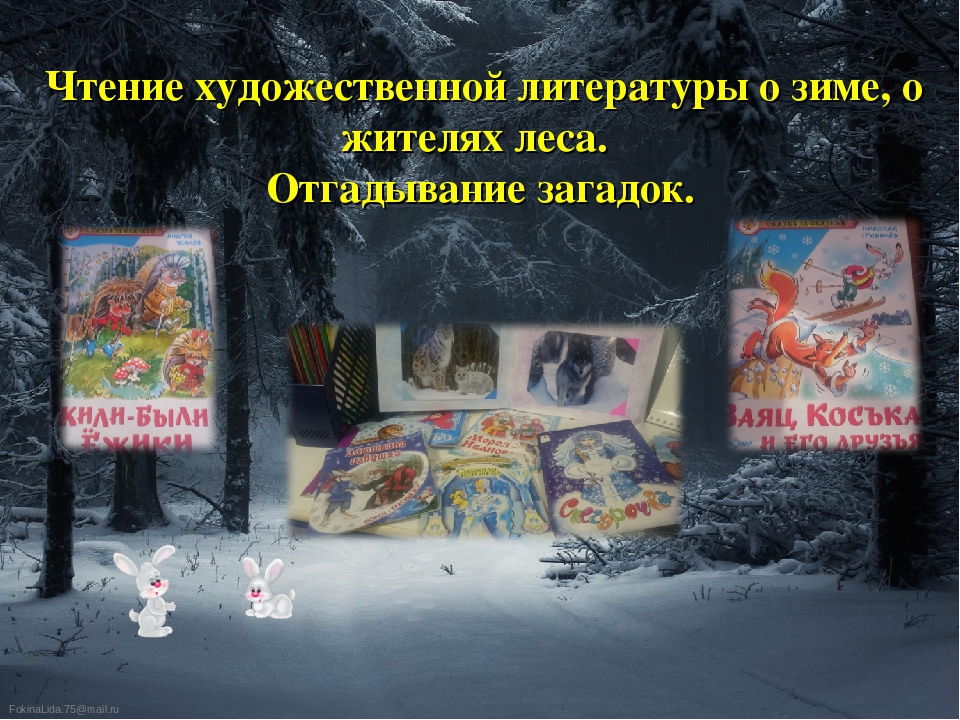 Презентация проекта "Тайны зимнего леса"