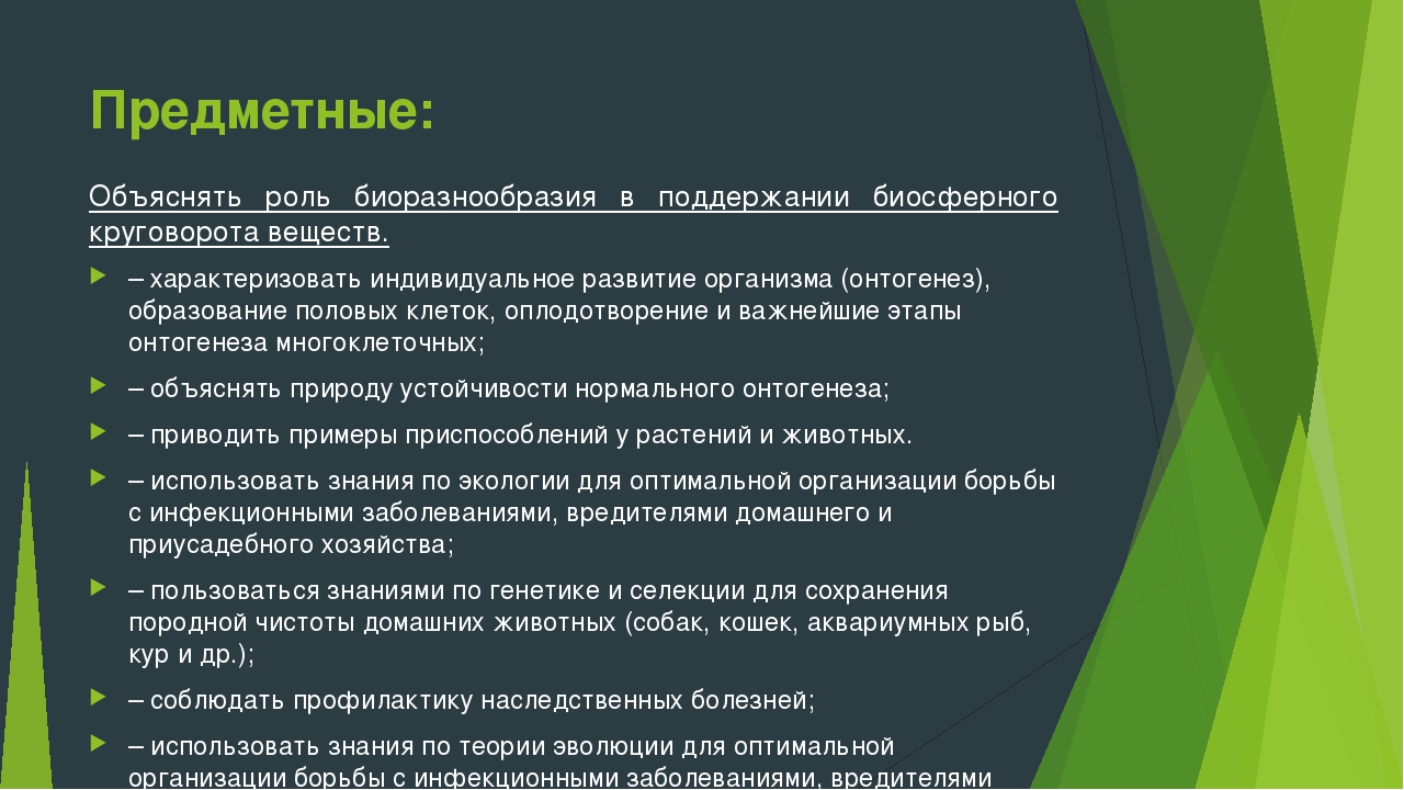 Презентация на тему "Программа по биологии. Под редакцией Понаморевой