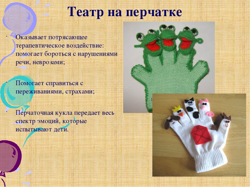 Кукольный театр перчатка