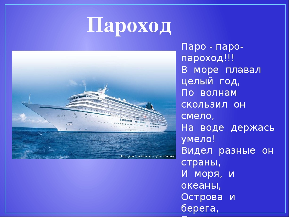 Презентация для дошкольников "Виды транспорта"