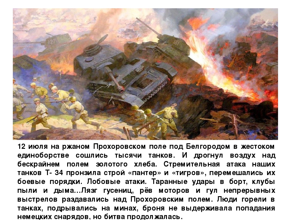 Презентация "Курская битва" НОД подготовительная к школе группа