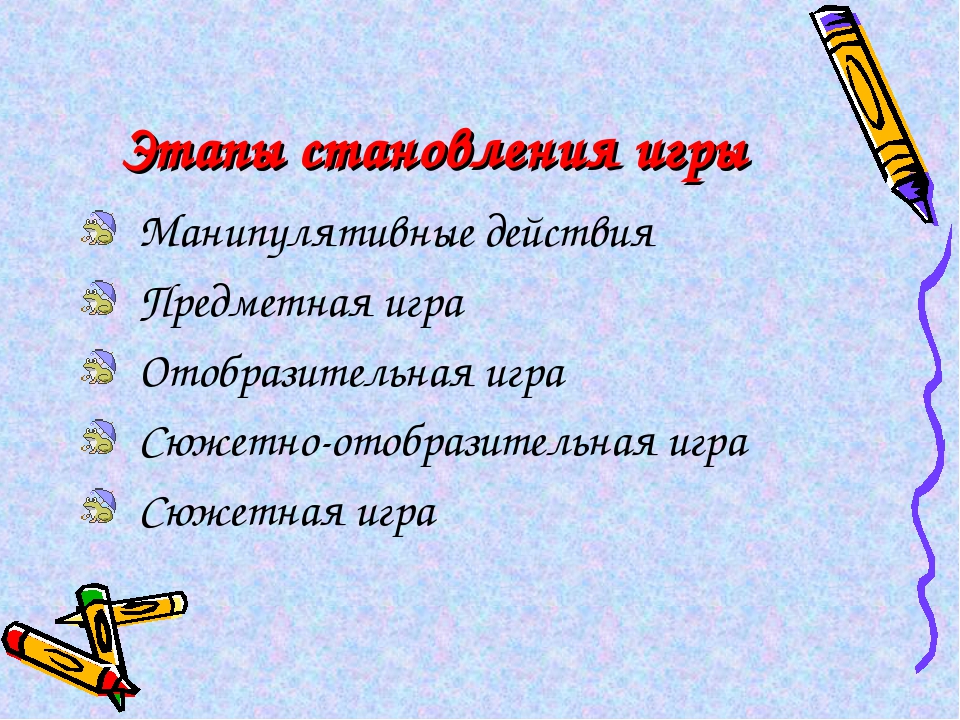 Презентация на тему "Игровая деятельность детей дошкольного возраста"
