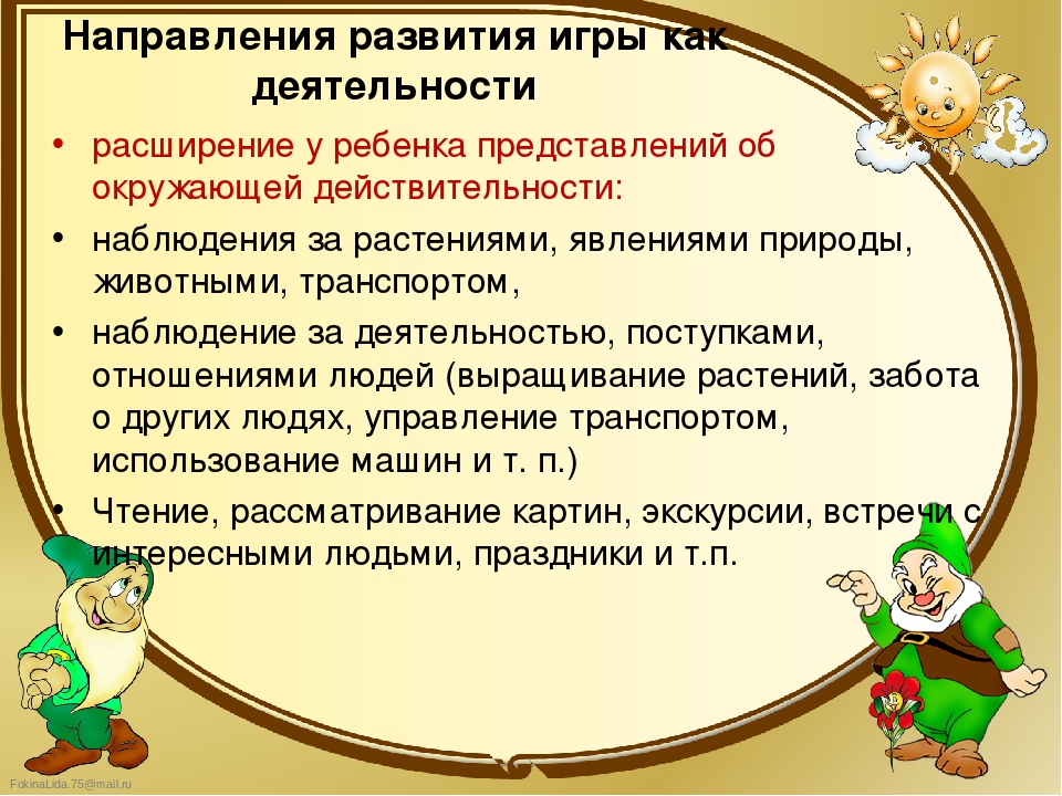 Презентация на тему "Игровая деятельность современных дошкольников"