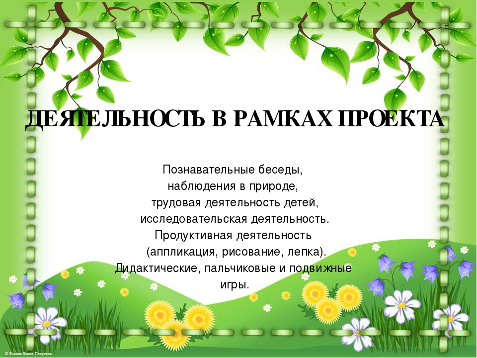 Презентация проекта "Цветы нашего сада" (подготовительная группа)