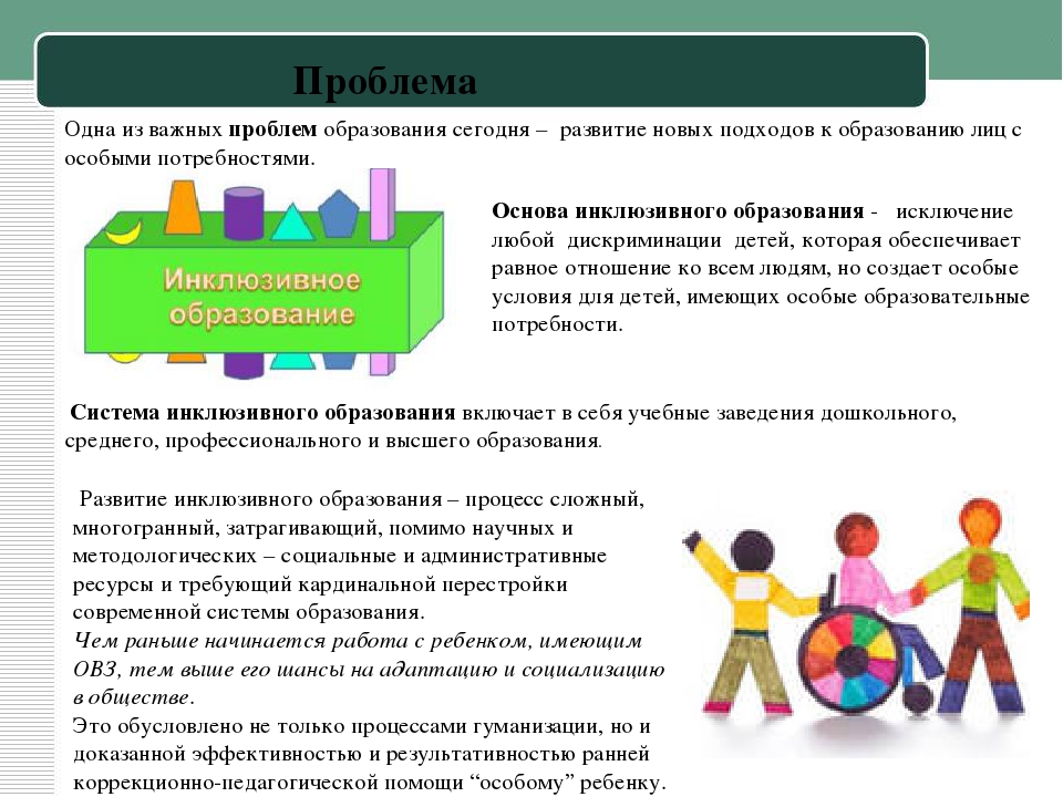 От интеграции к инклюзии