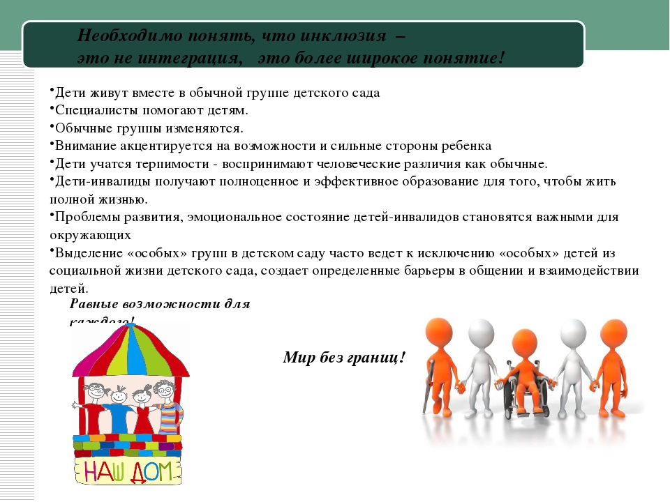От интеграции к инклюзии
