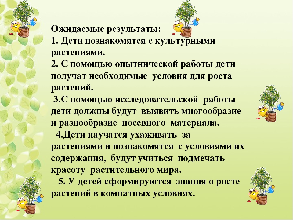 Презентация проекта "Веселый огород"
