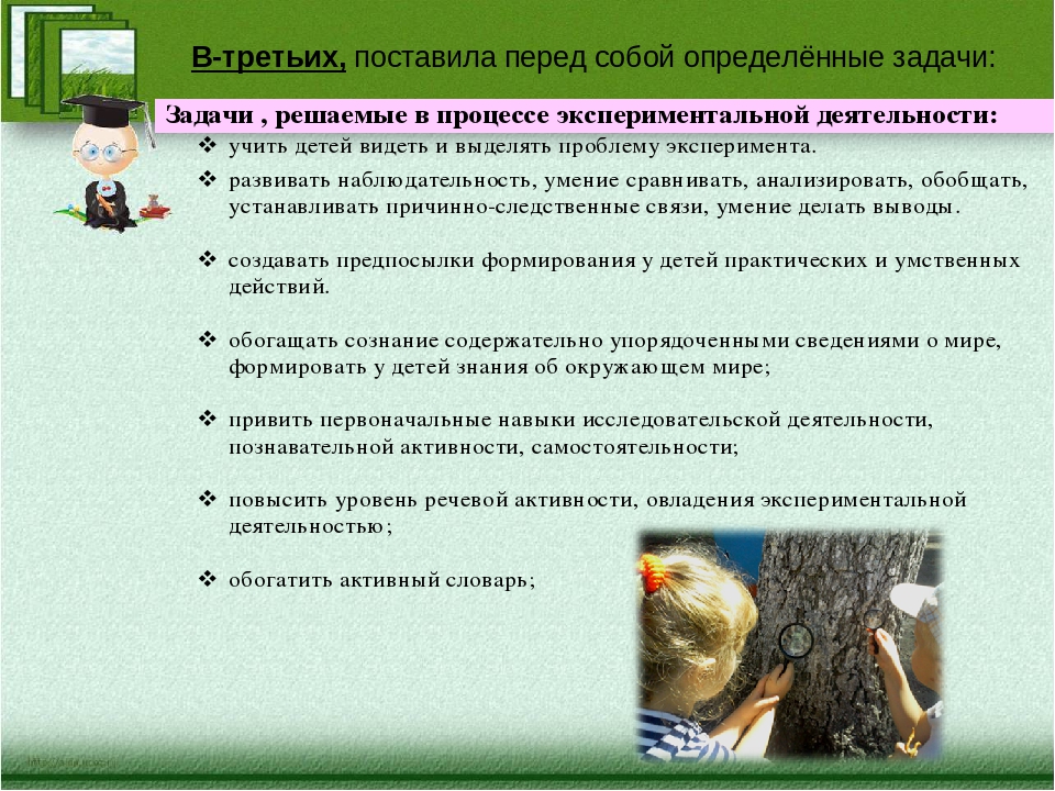 «Развитие познавательных процессов у старших дошкольников через экспериментальную деятельность»