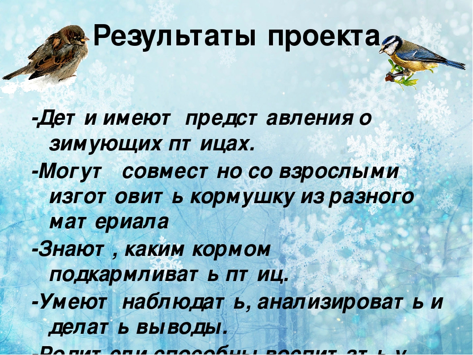 Презентация по экологии " покормите птиц зимой
