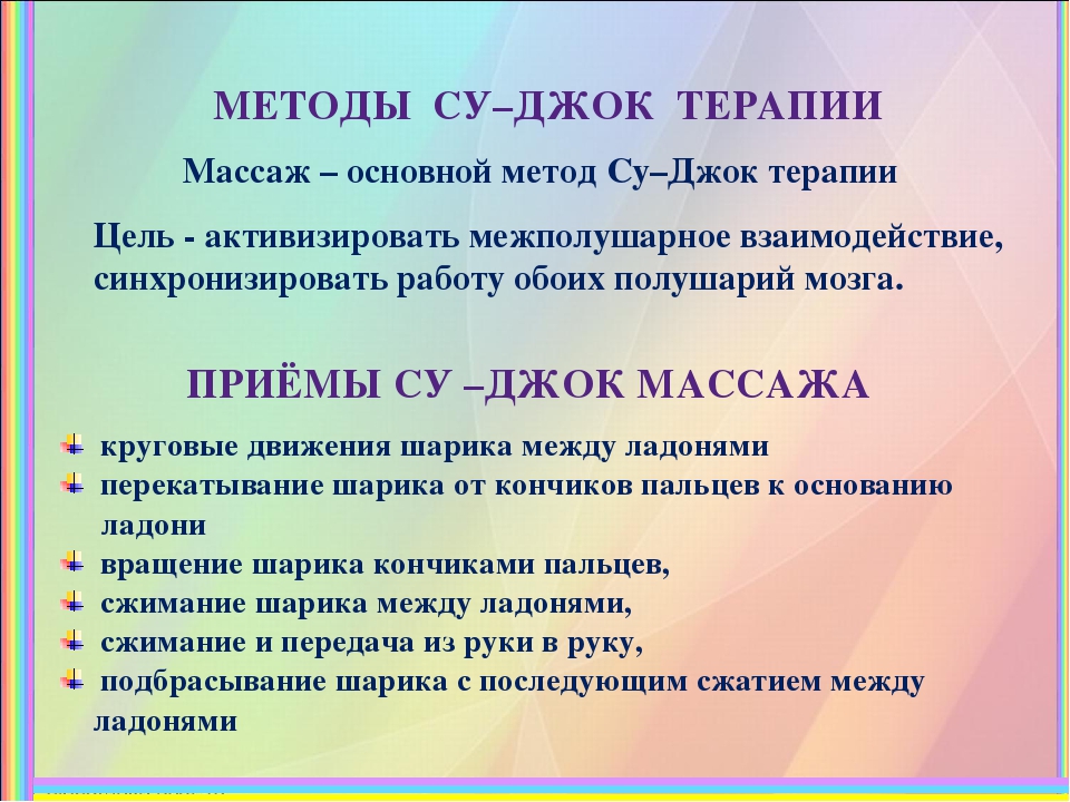 Презентация на тему "Су-Джок"