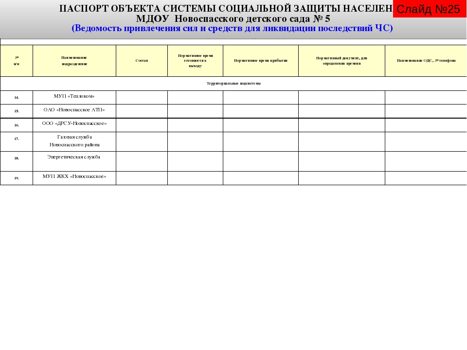 СТРУКТУРА И СОДЕРЖАНИЕ ЭЛЕКТРОННОГО ПАСПОРТА СОЦИАЛЬНО ЗНАЧИМОГО ОБЪЕКТА