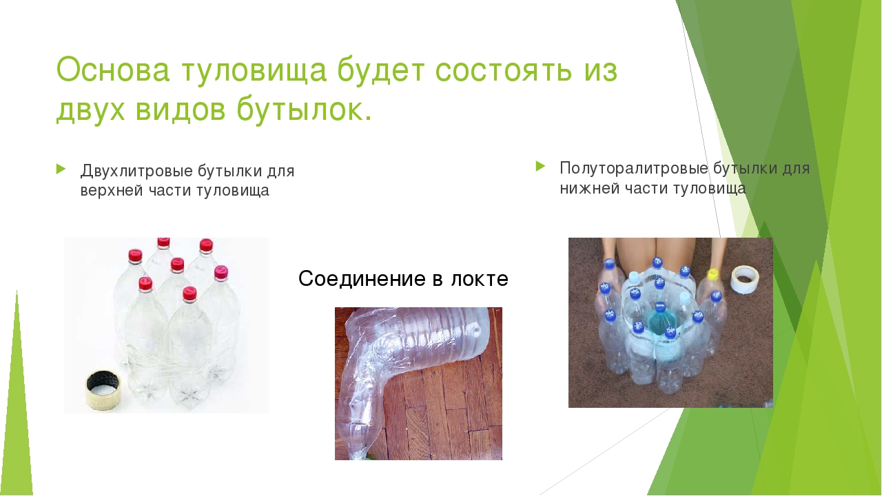 Мастер-класс по изготовлению фигур на основе пластиковых бутылок
