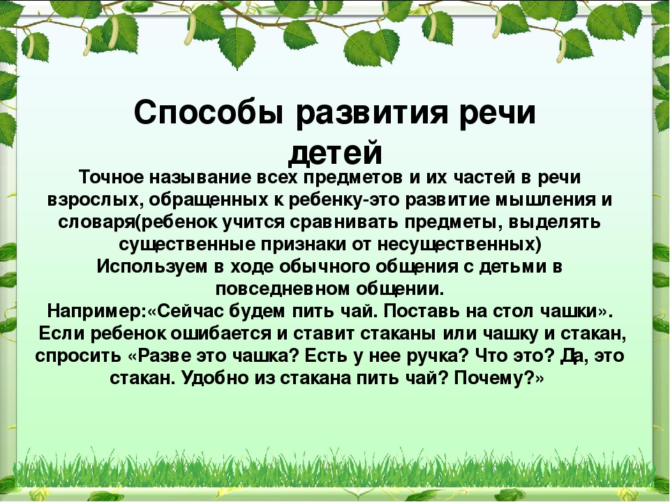 Родительское собрание «Развитие речи детей младшего дошкольного возраста в условиях семьи и детского сада»