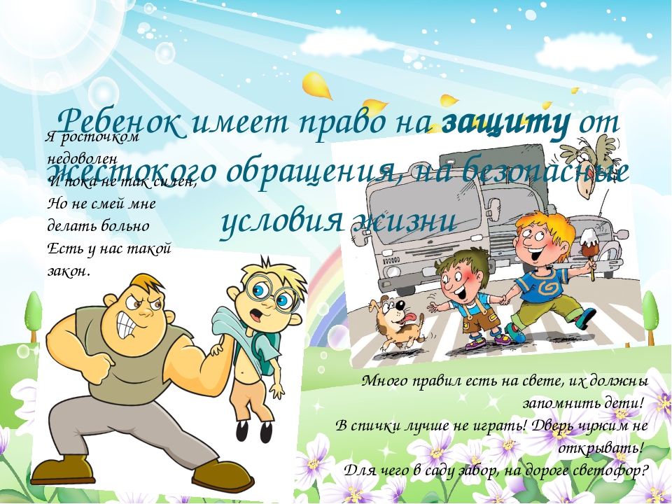 Презентация к Нод в старшей группе "Права детей"