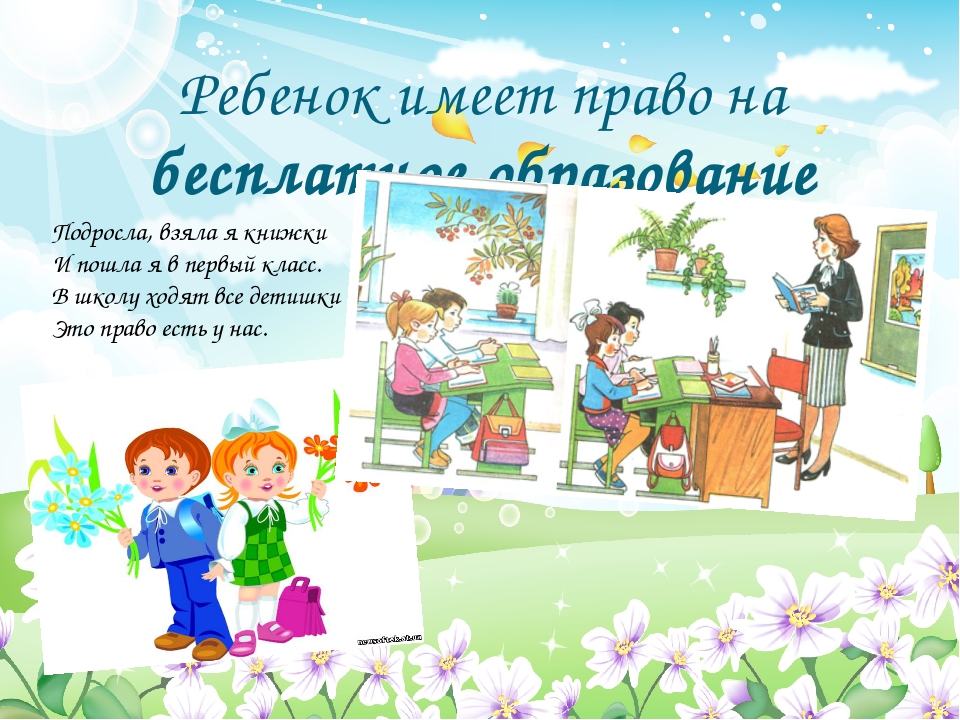 Презентация к Нод в старшей группе "Права детей"