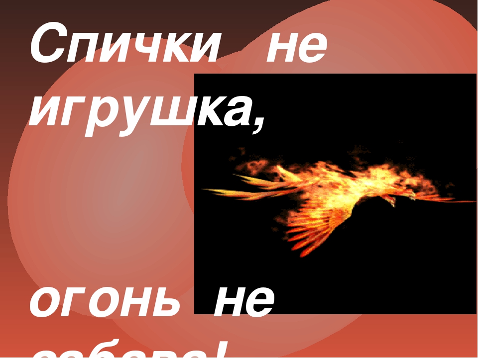 Презентация "Правила пожарной безопасности"