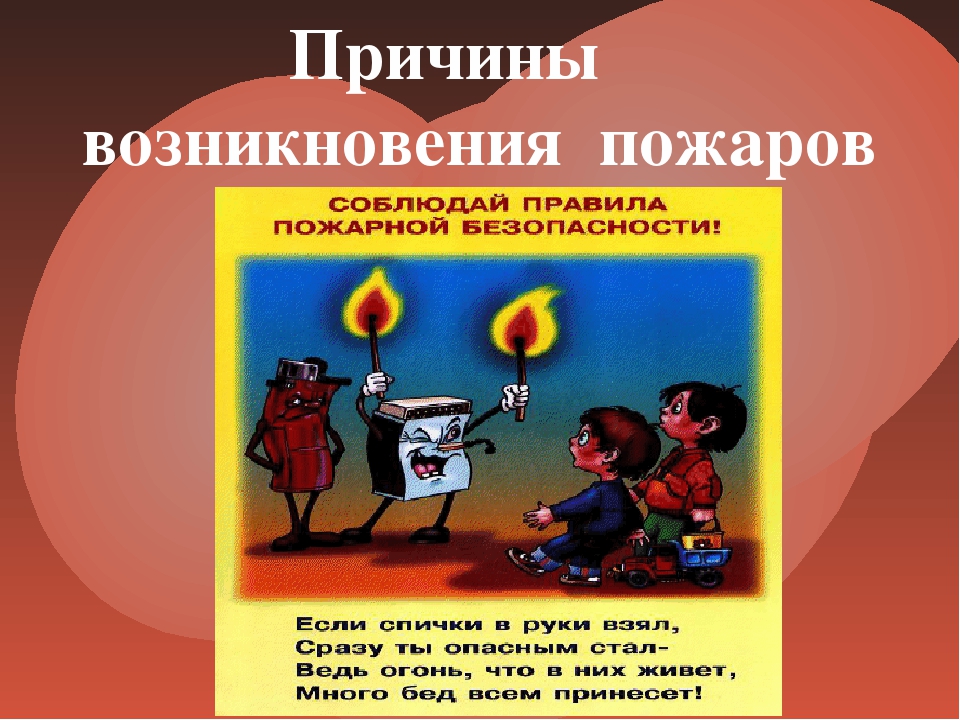 Презентация "Правила пожарной безопасности"