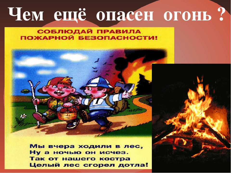 Презентация "Правила пожарной безопасности"