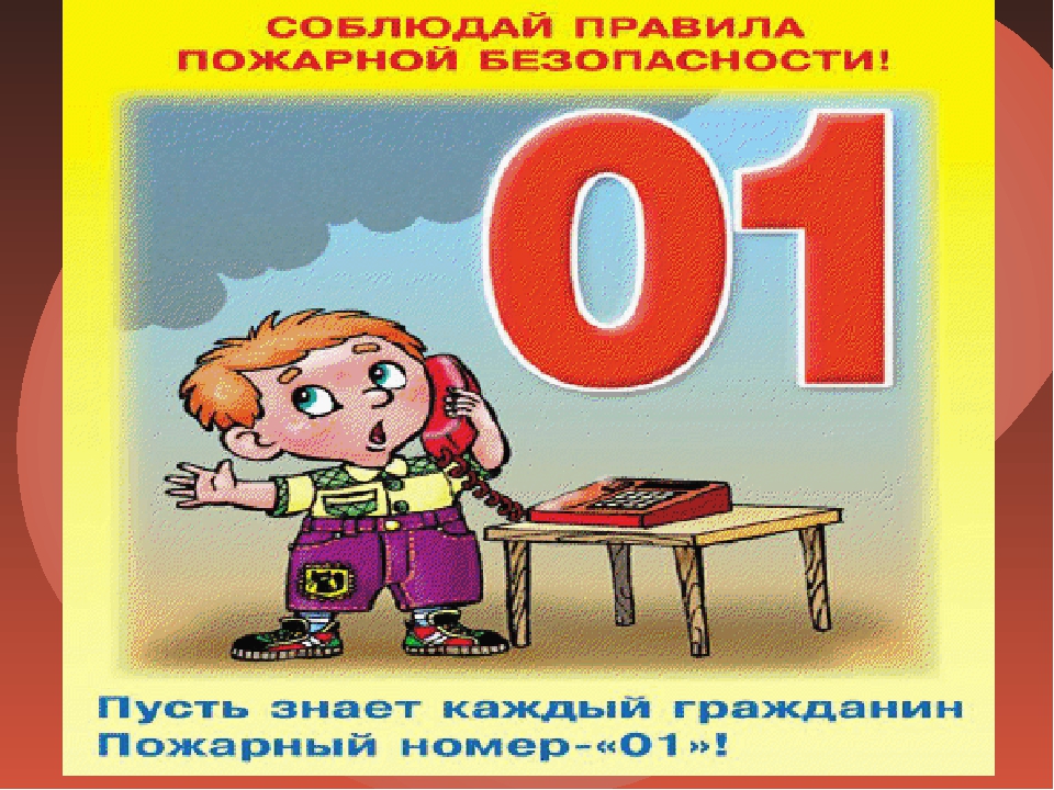 Презентация "Правила пожарной безопасности"