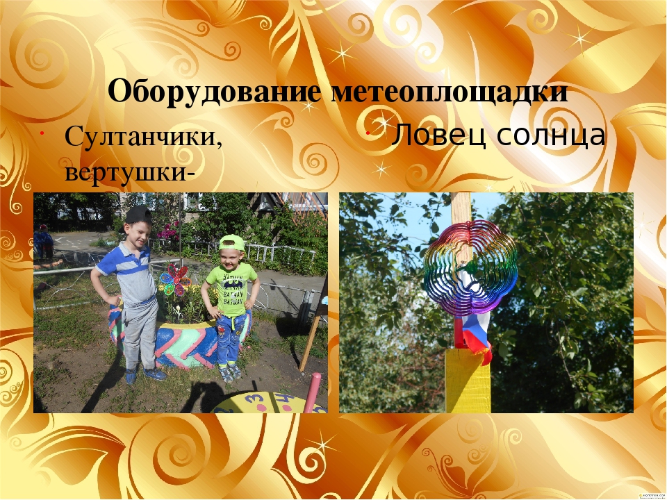 Презентация проекта" Юный метеоролог"