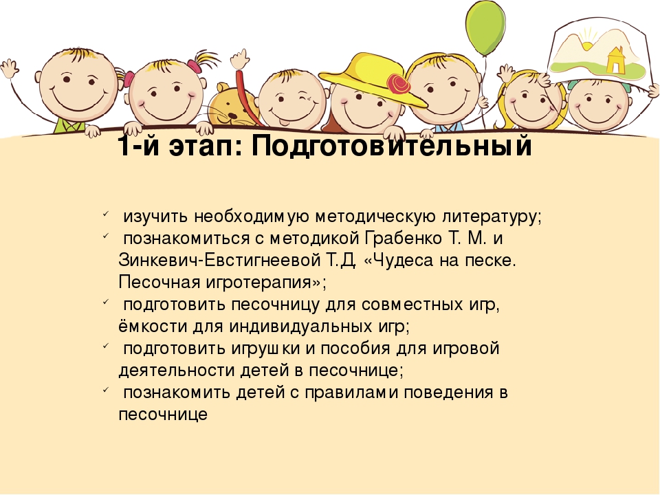 Познавательно-игровой проект "Страна Песочной Феи"