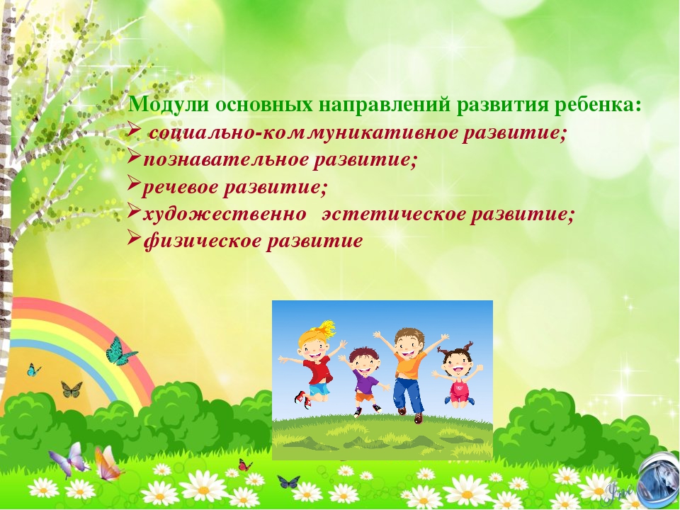 Презентация Рабочей программы возраст 2-3 лет