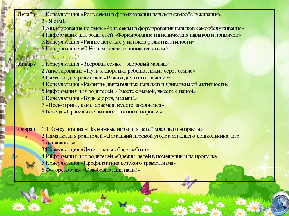 Презентация Рабочей программы возраст 2-3 лет