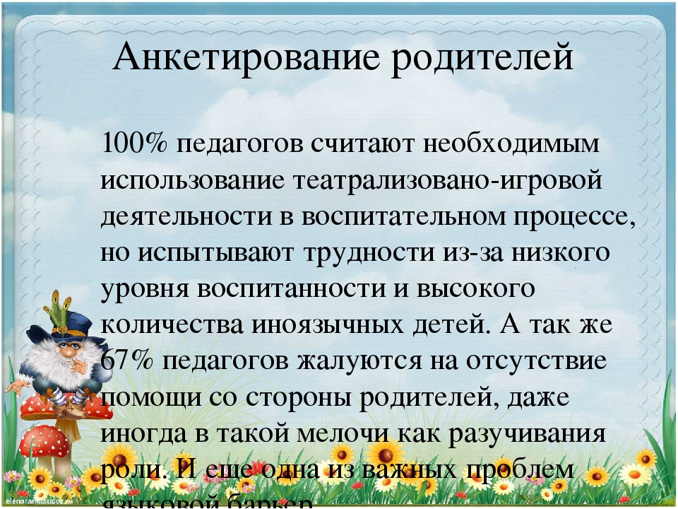 Сообщение из опыта работы