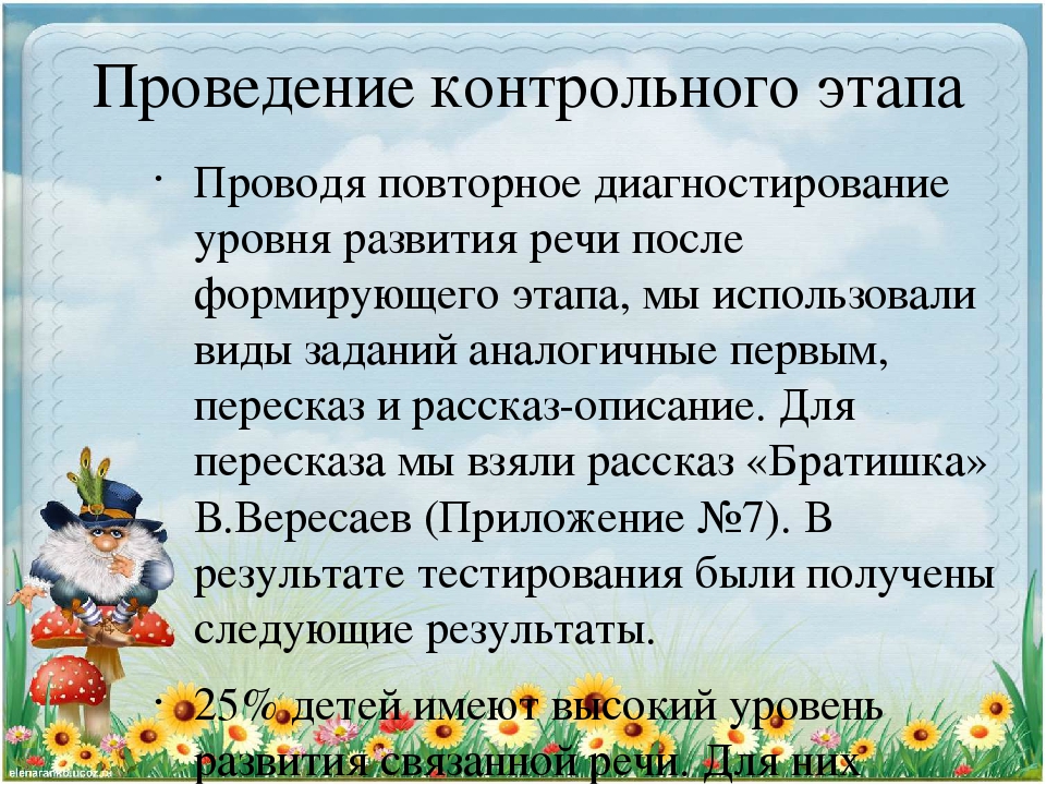 Сообщение из опыта работы