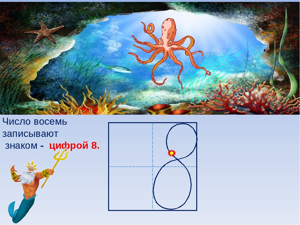 Цифра 8 открытый урок. Открытый урок цифра 8.