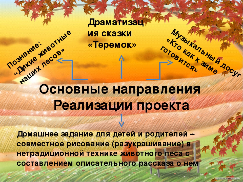 Паспорт проекта средняя группа
