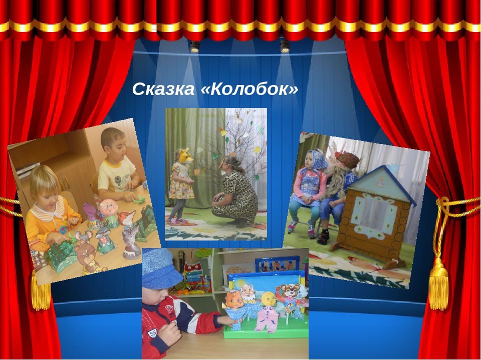 Представление работы кружка по театральной деятельности «Сказка» .