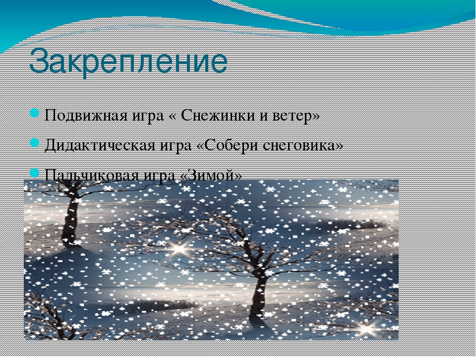 Познавательная игра "Путешествие Снеговика"