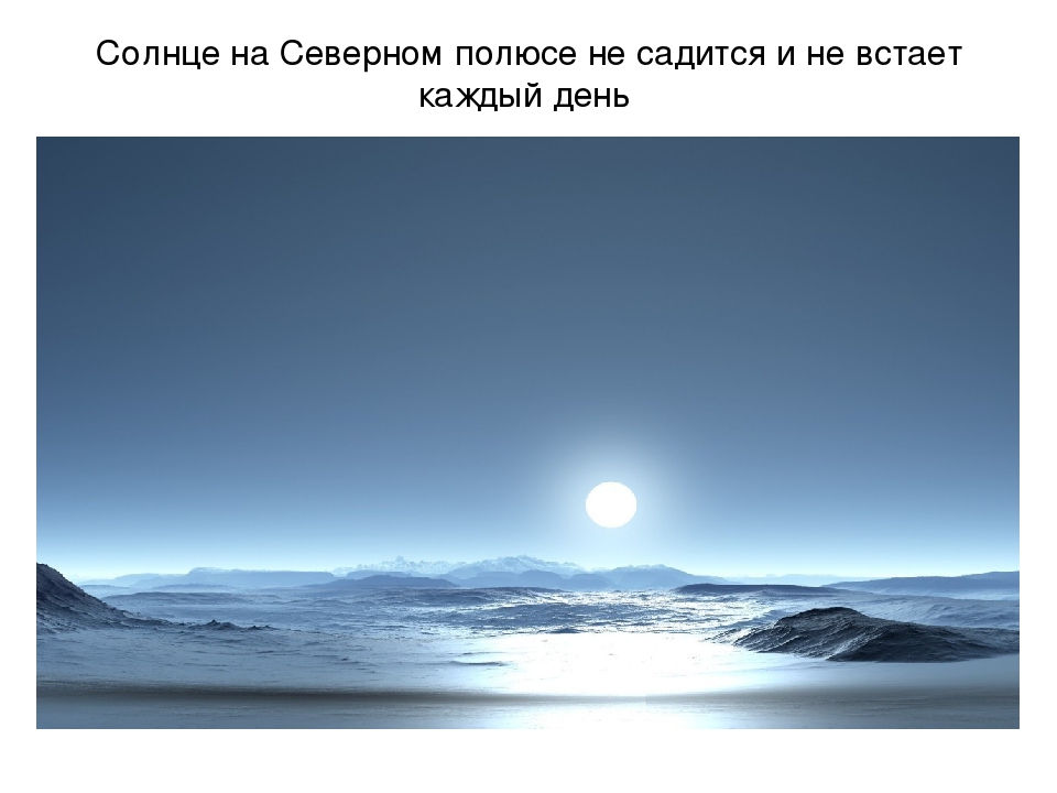 Презентация по художественной деятельности "Северный полюс"
