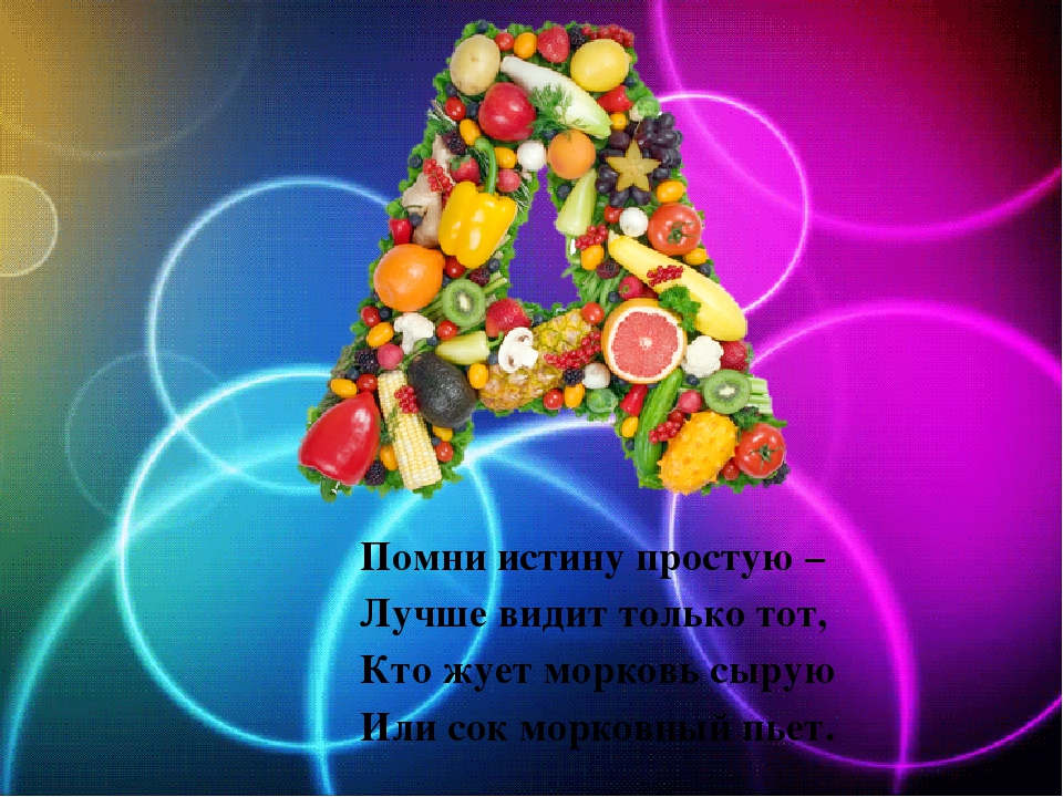 Презентация к познавательному занятию с использованием здоровьесберегающих технологий "Витаминная страна"