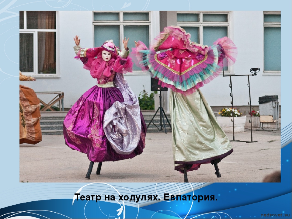 Презентация для детей старшего дошкольного возраста "Театры мира"