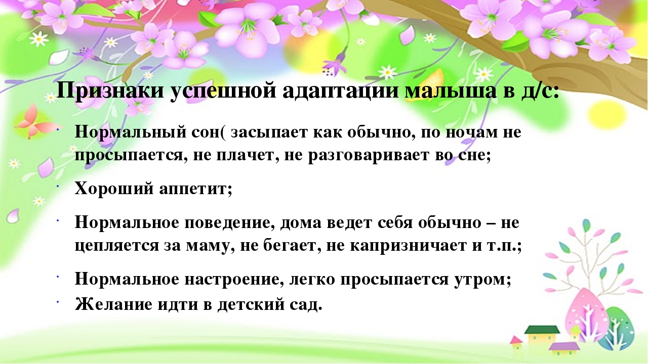 Презентация "Адаптация детей раннего возраста"