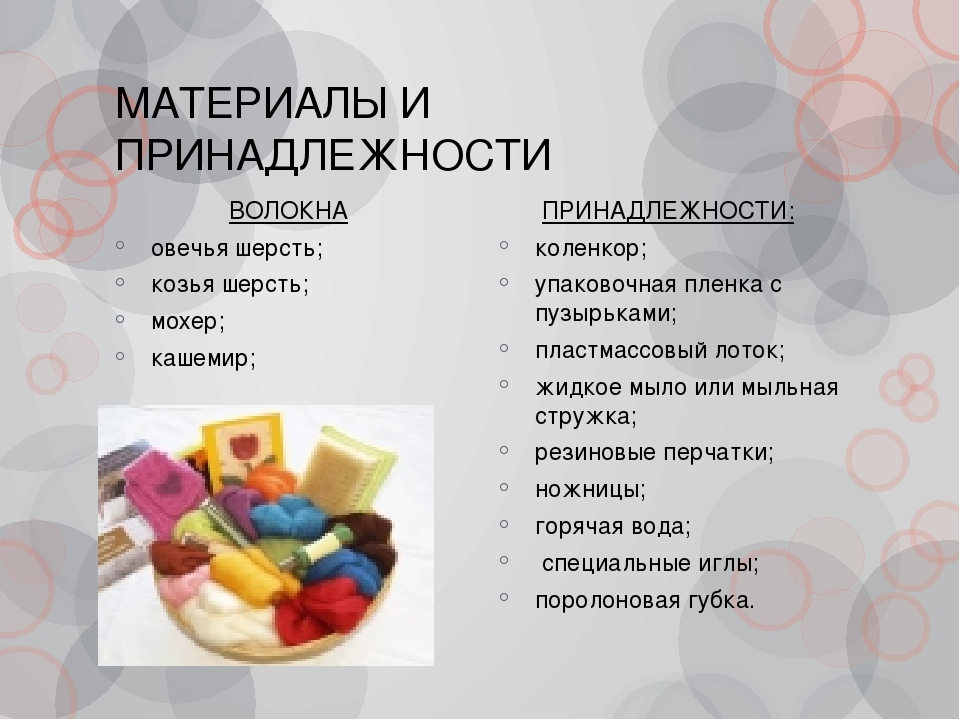 Создание волшебного рисунка из шерсти