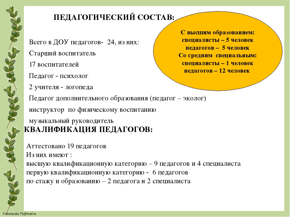 Презентация "Образовательной программы ДОО"