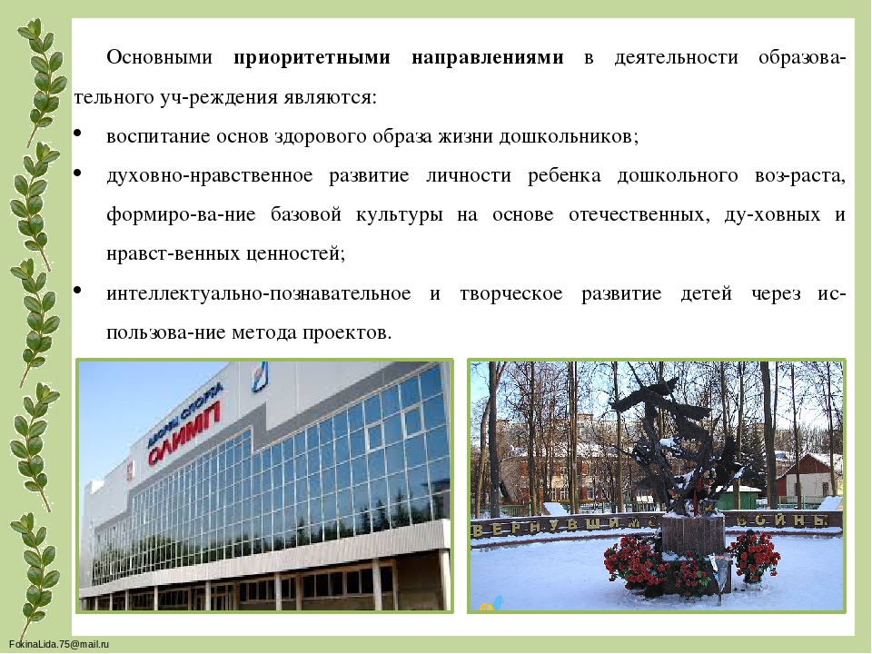 Презентация "Образовательной программы ДОО"