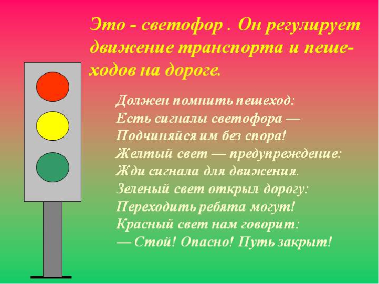 Презентация по правилам дорожного движения в ДОУ "Светофорик приглашает"