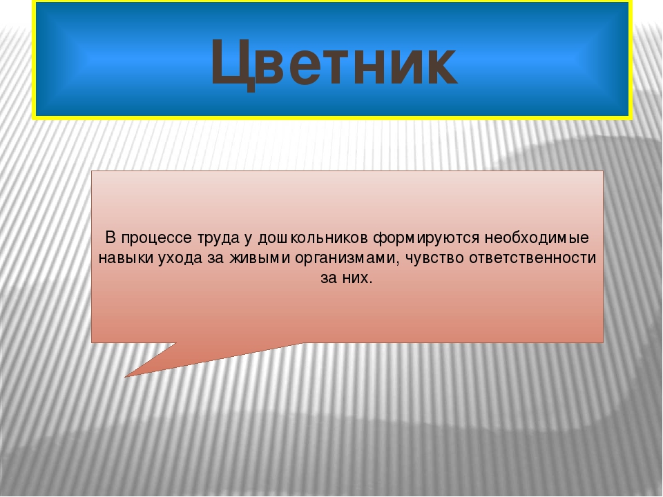 Презентация на тему "Трудовое воспитание дошкольников".