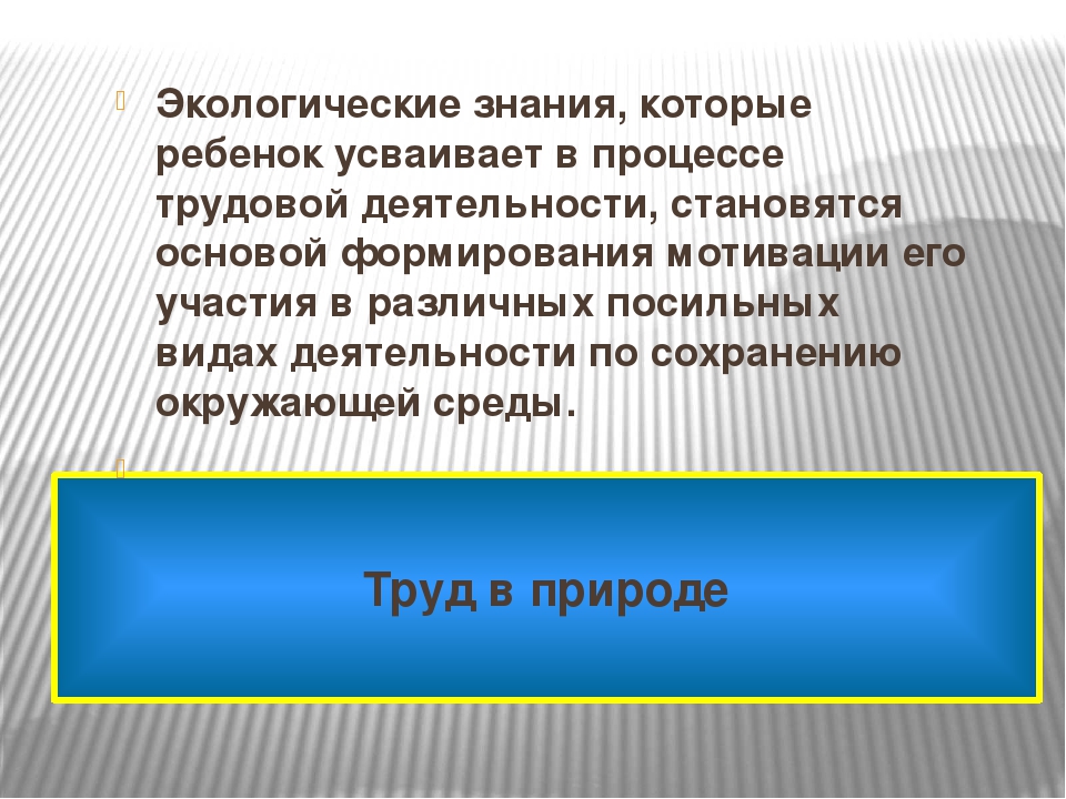 Презентация на тему "Трудовое воспитание дошкольников".