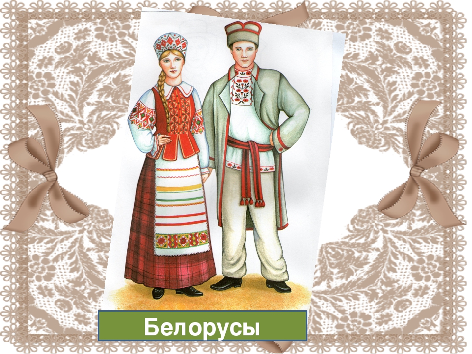 Обучающая презентация "Национальные костюмы"