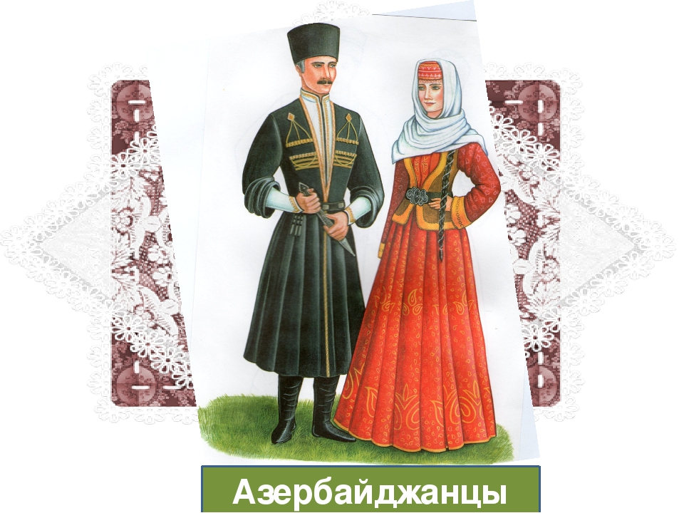 Обучающая презентация "Национальные костюмы"