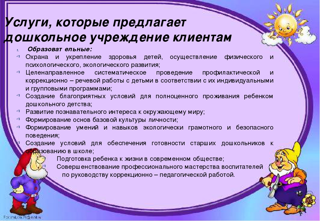 Презентация на тему: " Маркетинг- план МДОУ"