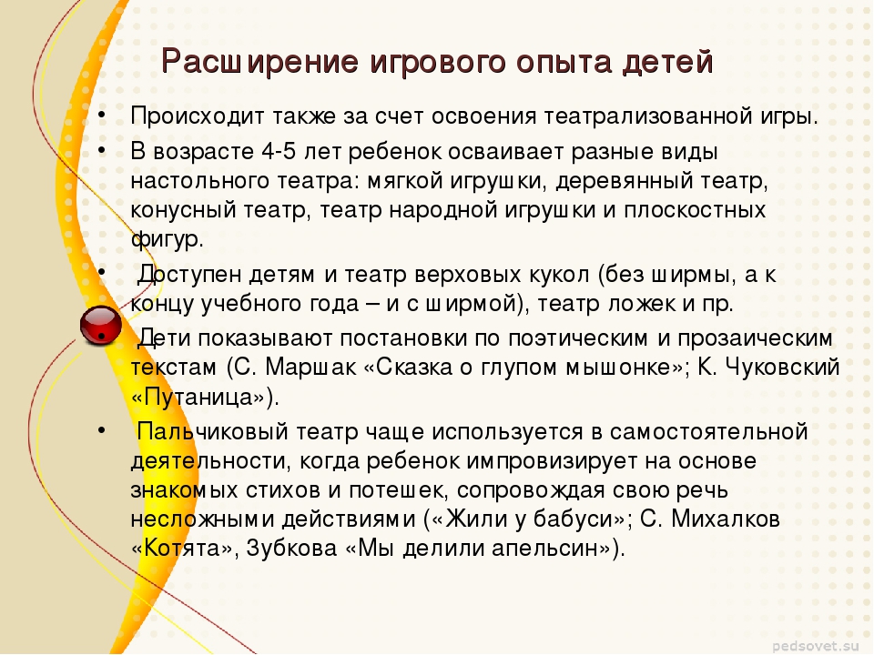 "Театрализованные игры детей дошкольного возраста"